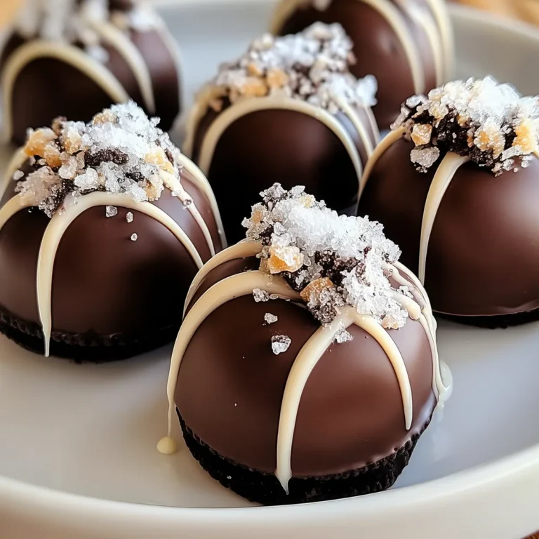 Chocolate Dipped Oreo Truffles