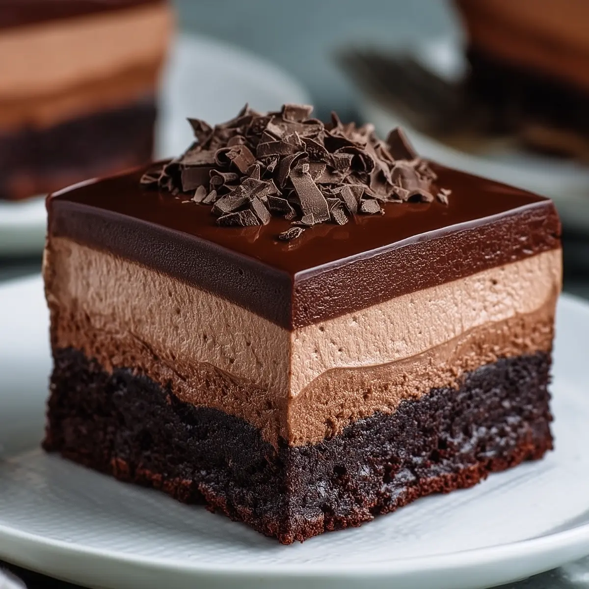 Chocolate Mousse Brownies