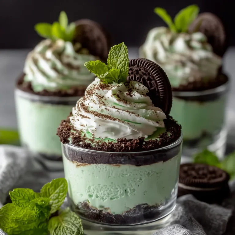 Chocolate Shamrock Pies