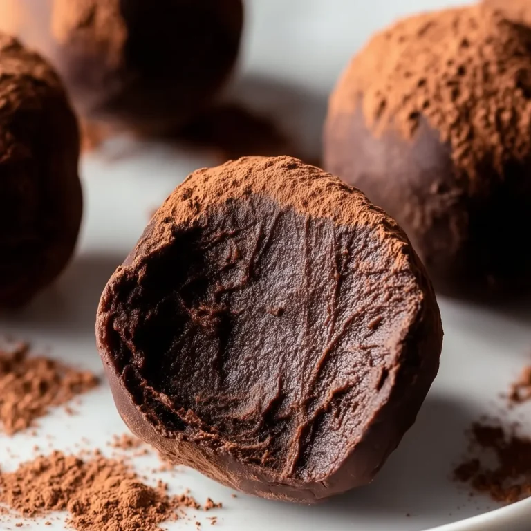 Chocolate Truffles Cocoa Powder