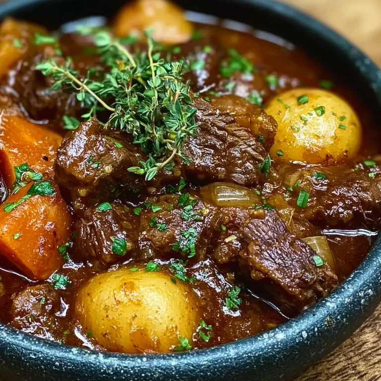 Cozy Irish Stew with Lamb and Root Vegetables