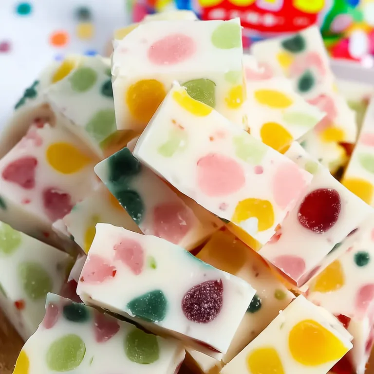 Fruity Gumdrop Nougat Candy