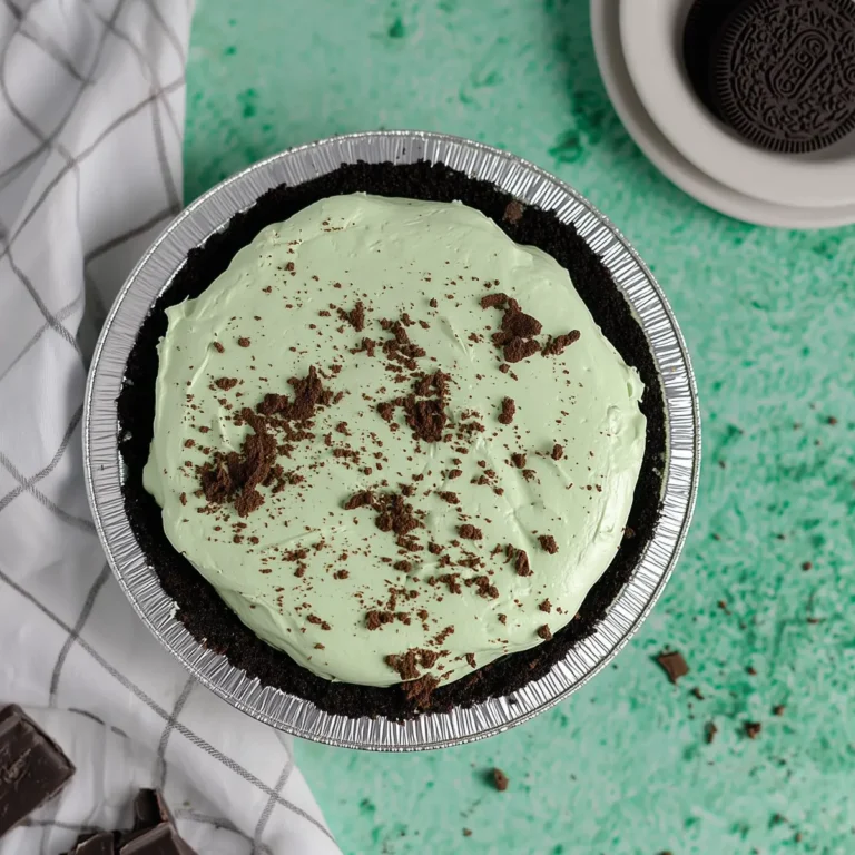 Grasshopper Pie Without Alcohol