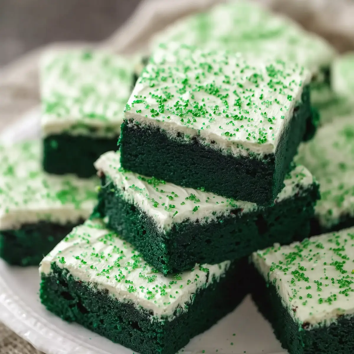 Green Velvet Brownies