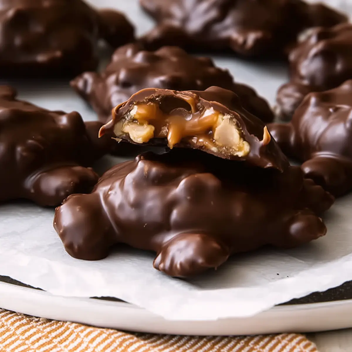 Homemade Chocolate Turtles
