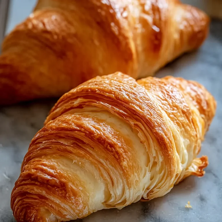 Homemade French Croissant