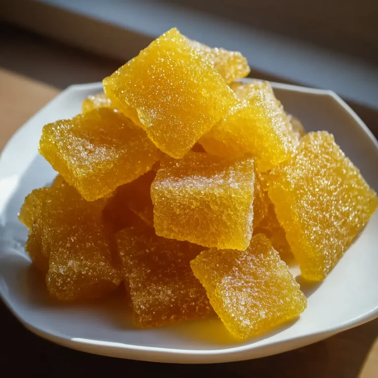 Homemade Pineapple Candy