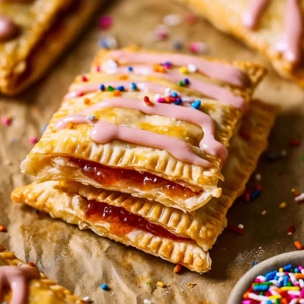 Homemade Pop Tarts with Pie Crust
