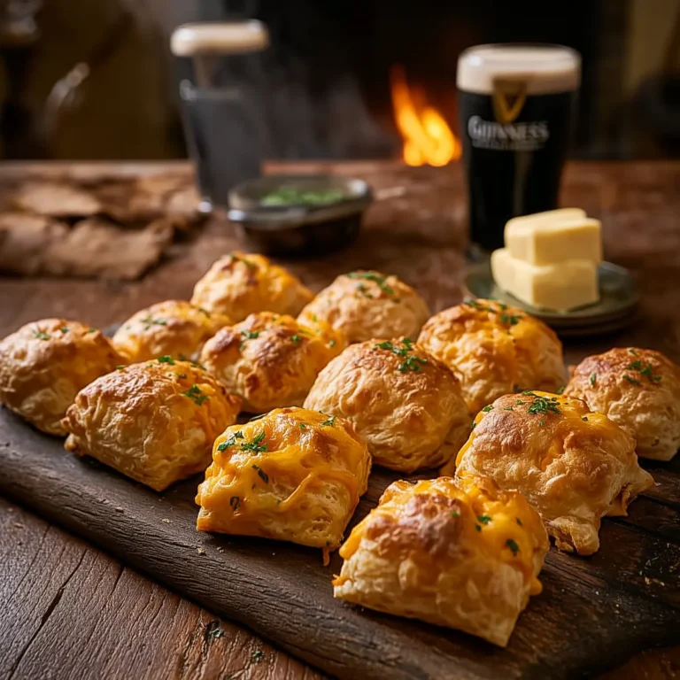 Irish Beer Cheese Puffs