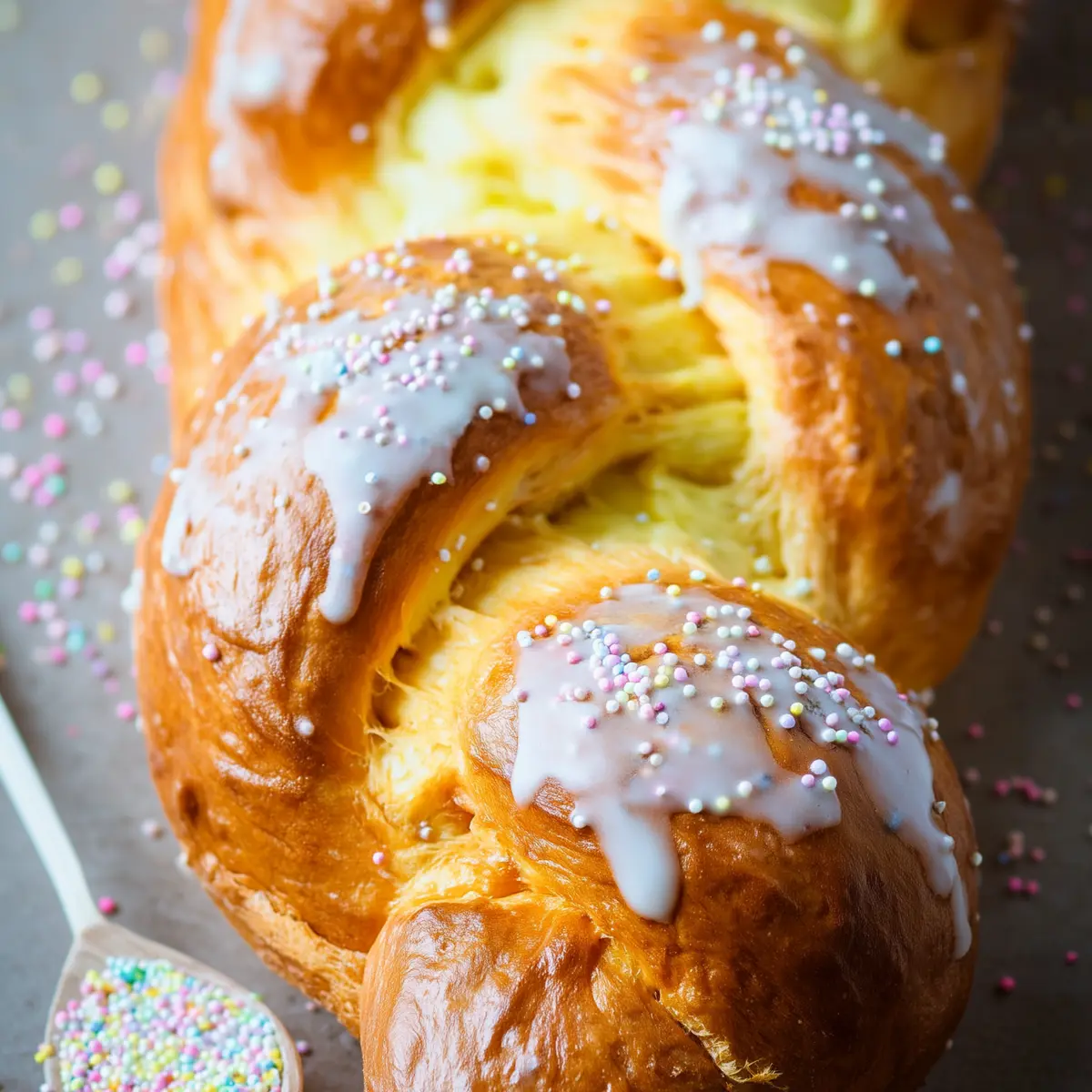 Italian Easter Bread with Anise