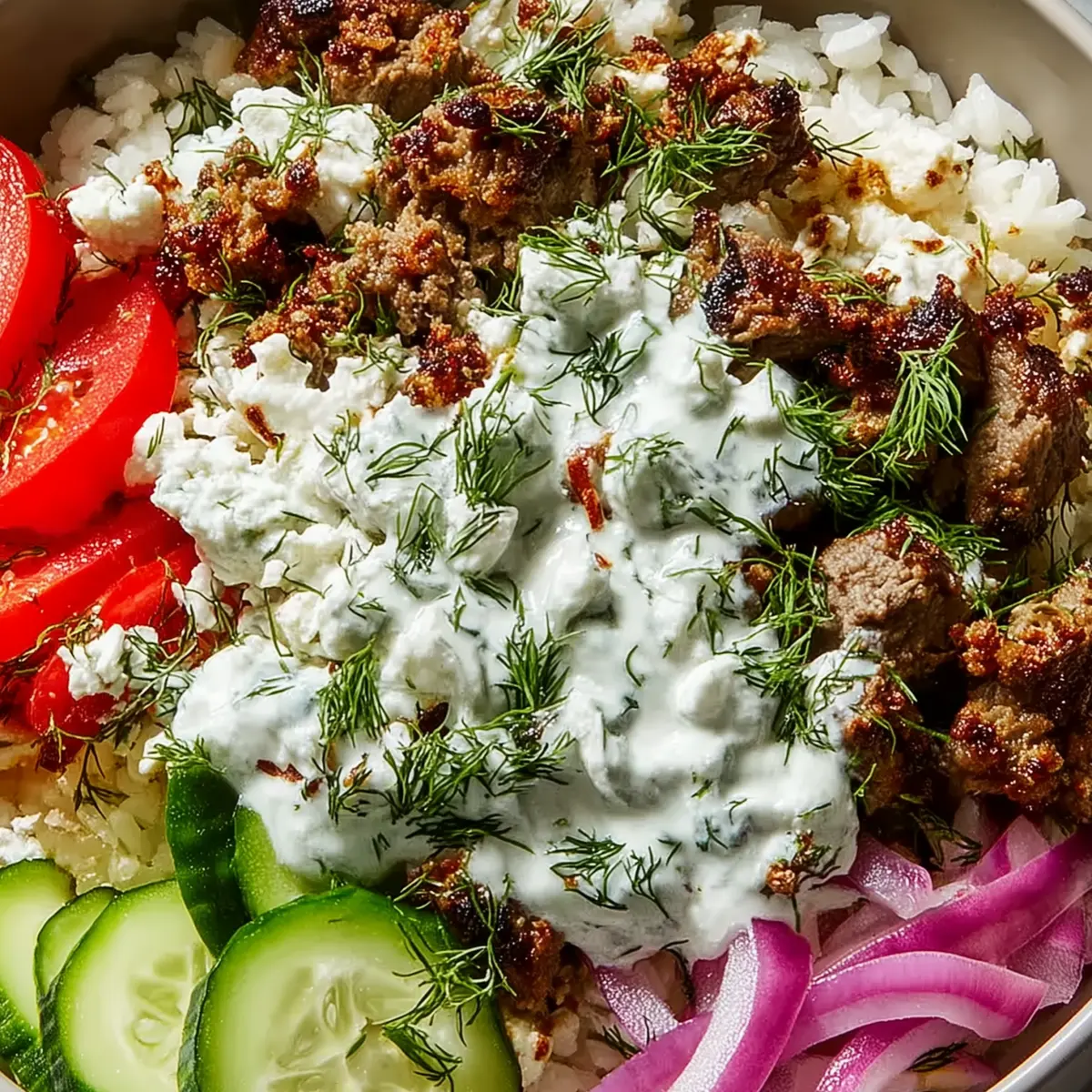 Lamb Gyro Bowls