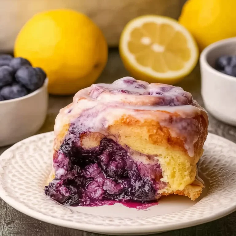 Lemon Blueberry Rolls