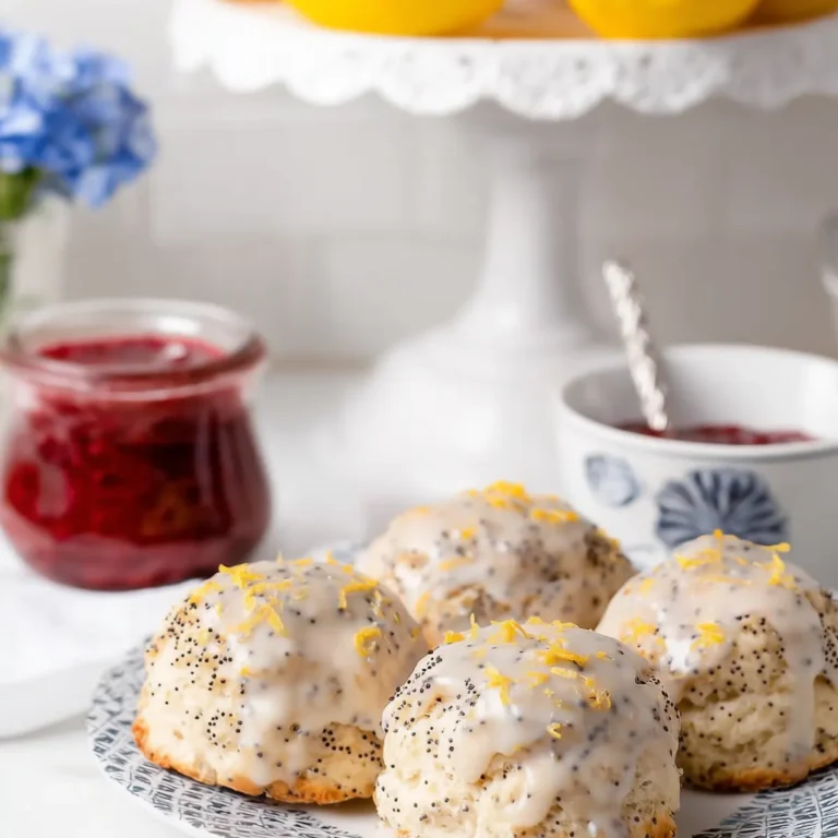 Lemon Poppy Seed Scones