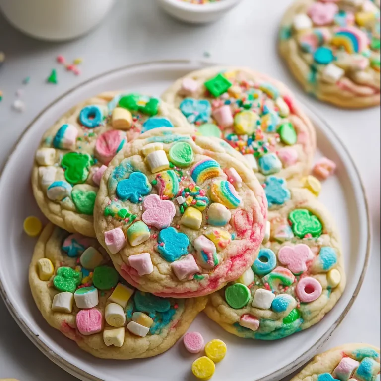 Lucky Charms Cookies