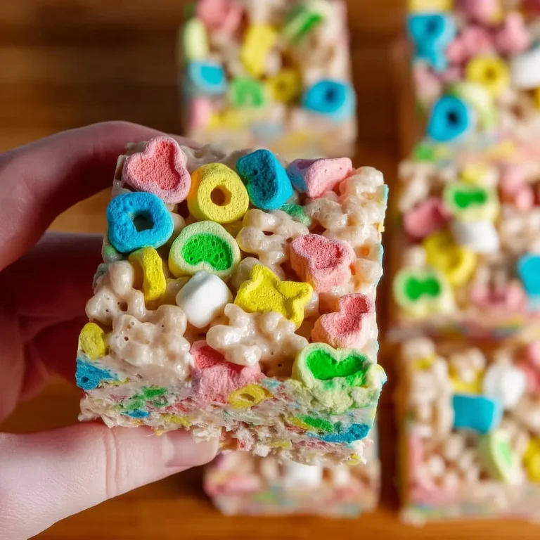 Lucky Charms Rice Krispies Treats