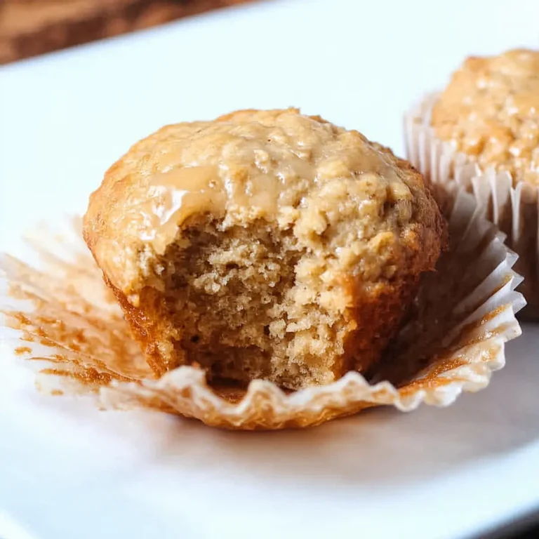 Maple Brown Sugar Oatmeal Muffins