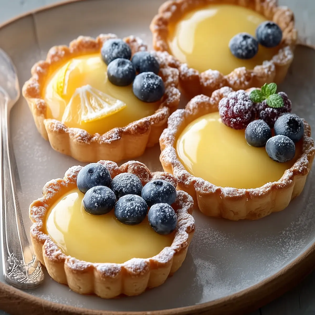 Mini Tarts with Custard