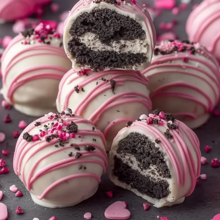 No-Bake Oreo Balls for Valentine’s Day