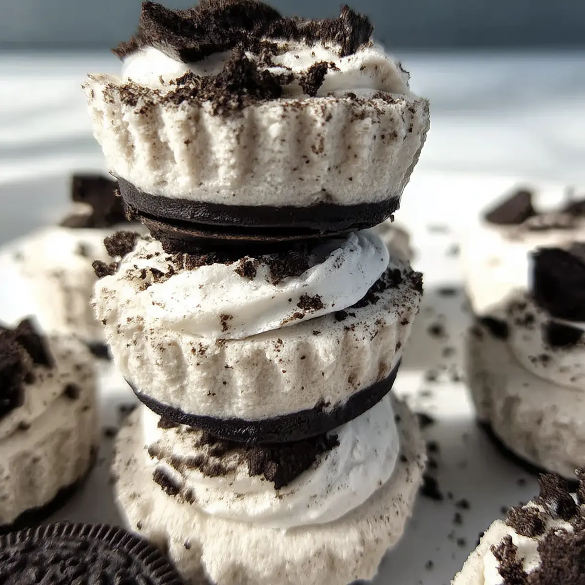 No-Bake Oreo Cheesecake Bites