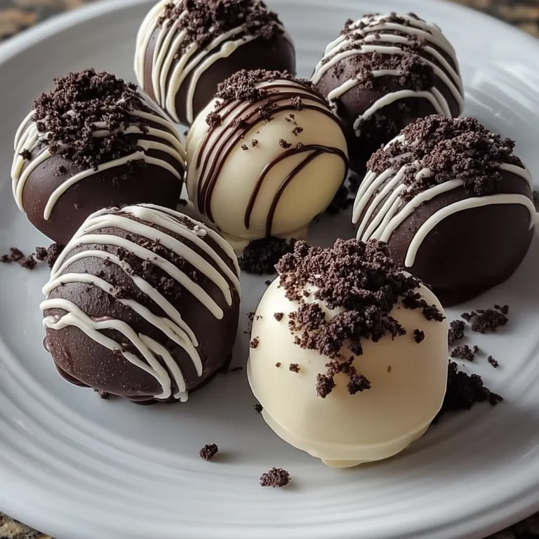 No Bake Oreo Truffles