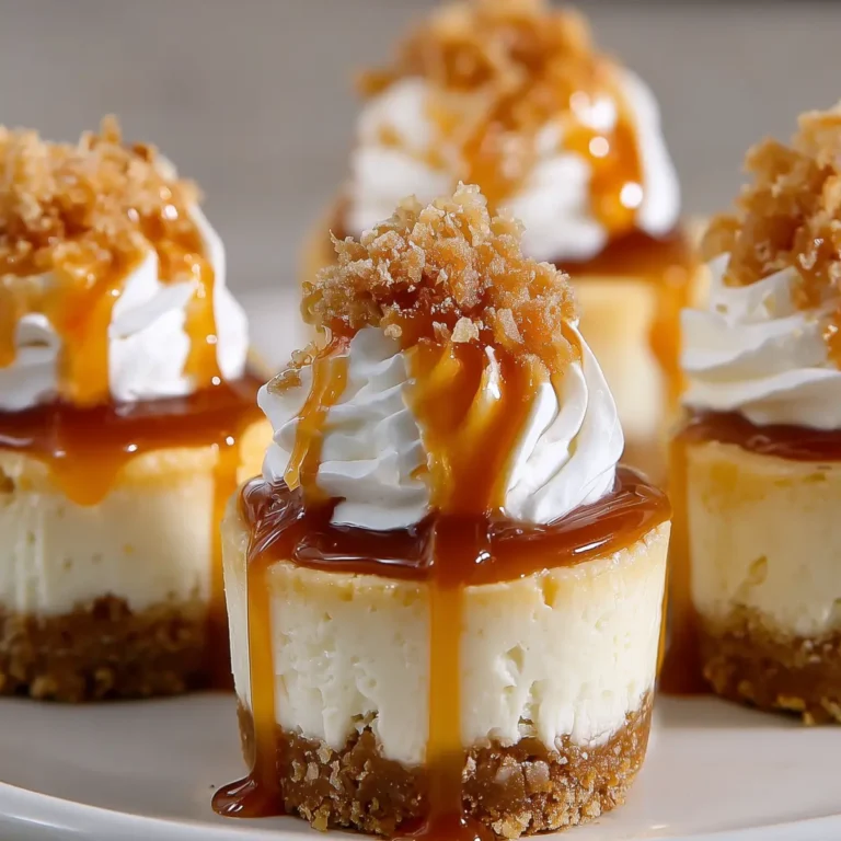 No Bake Salted Caramel Cheesecake Cups