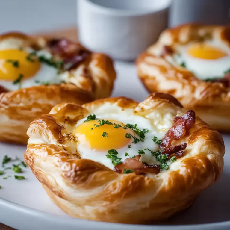 Puff Pastry Breakfast Cups
