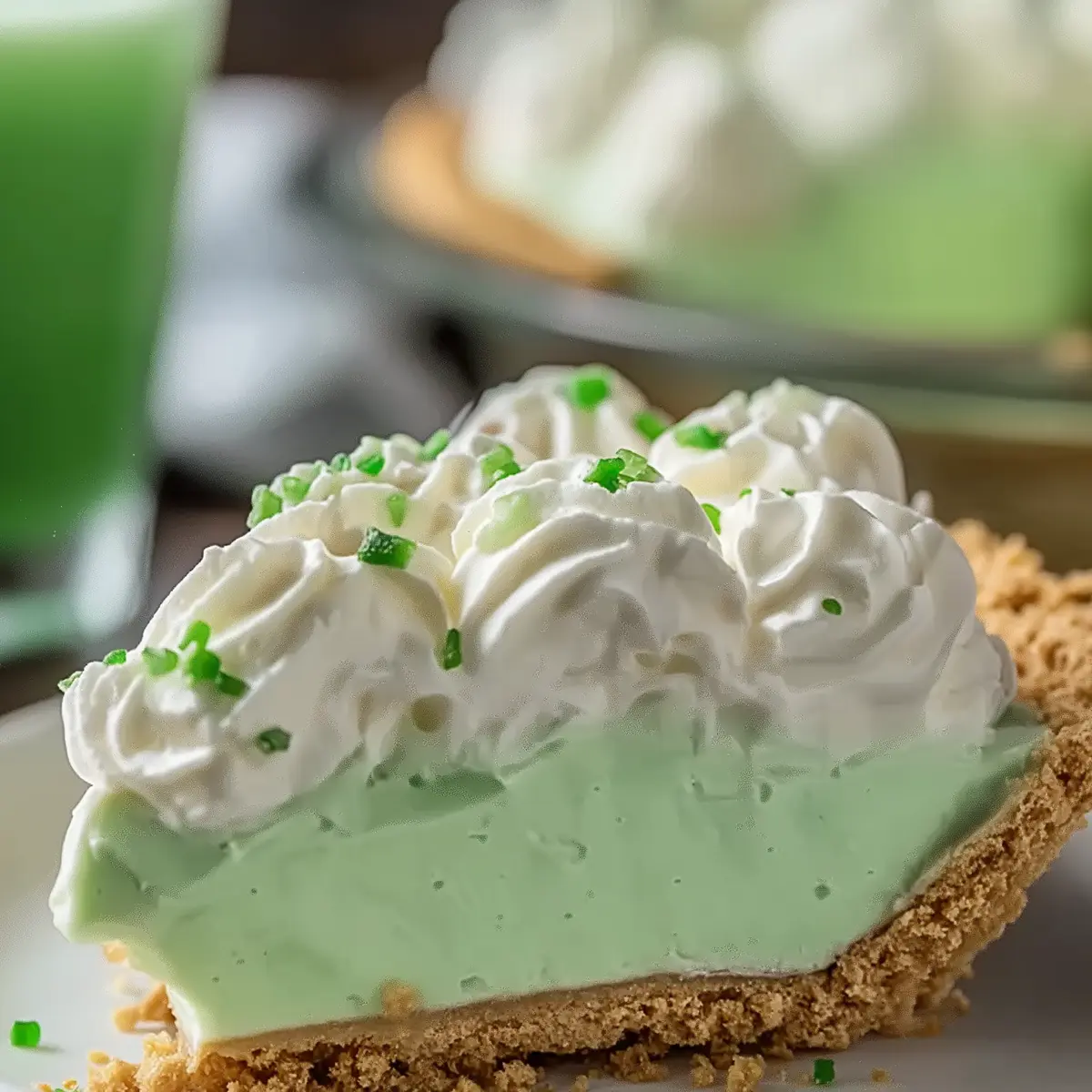 Shamrock Shake Pie