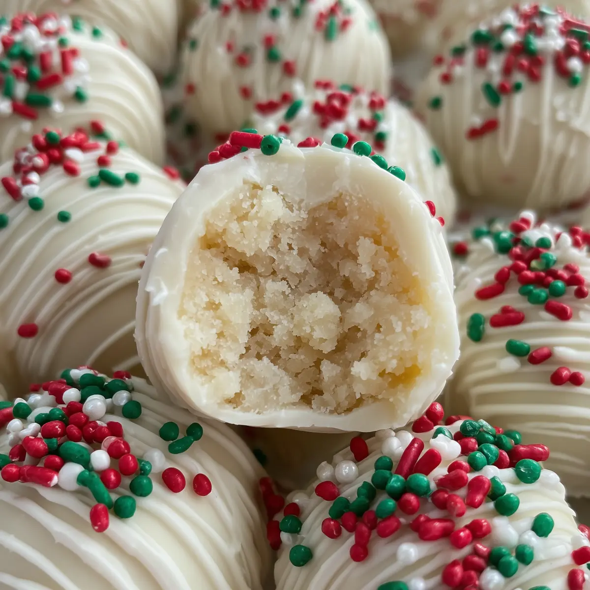 Sugar Cookie Truffles