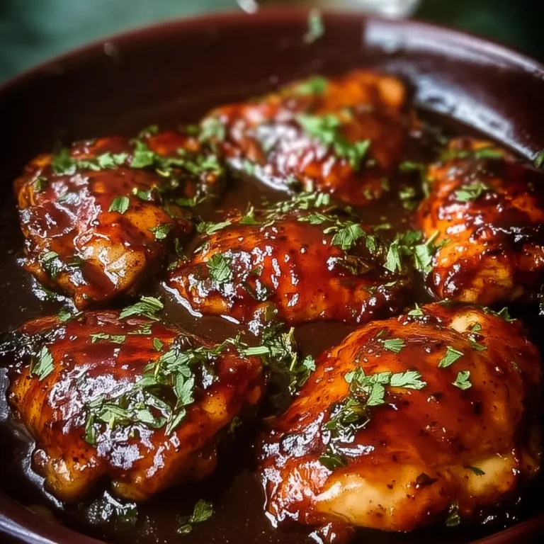 Sweet & Savory Guinness Glazed Chicken